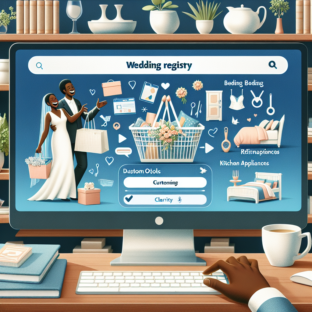 Herramientas digitales para crear tu lista de boda personalizada