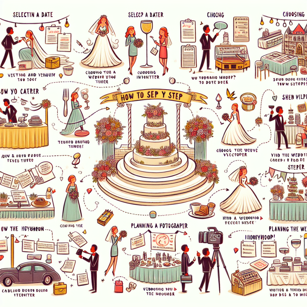 Lista de verificación para la planificación de tu boda paso a paso